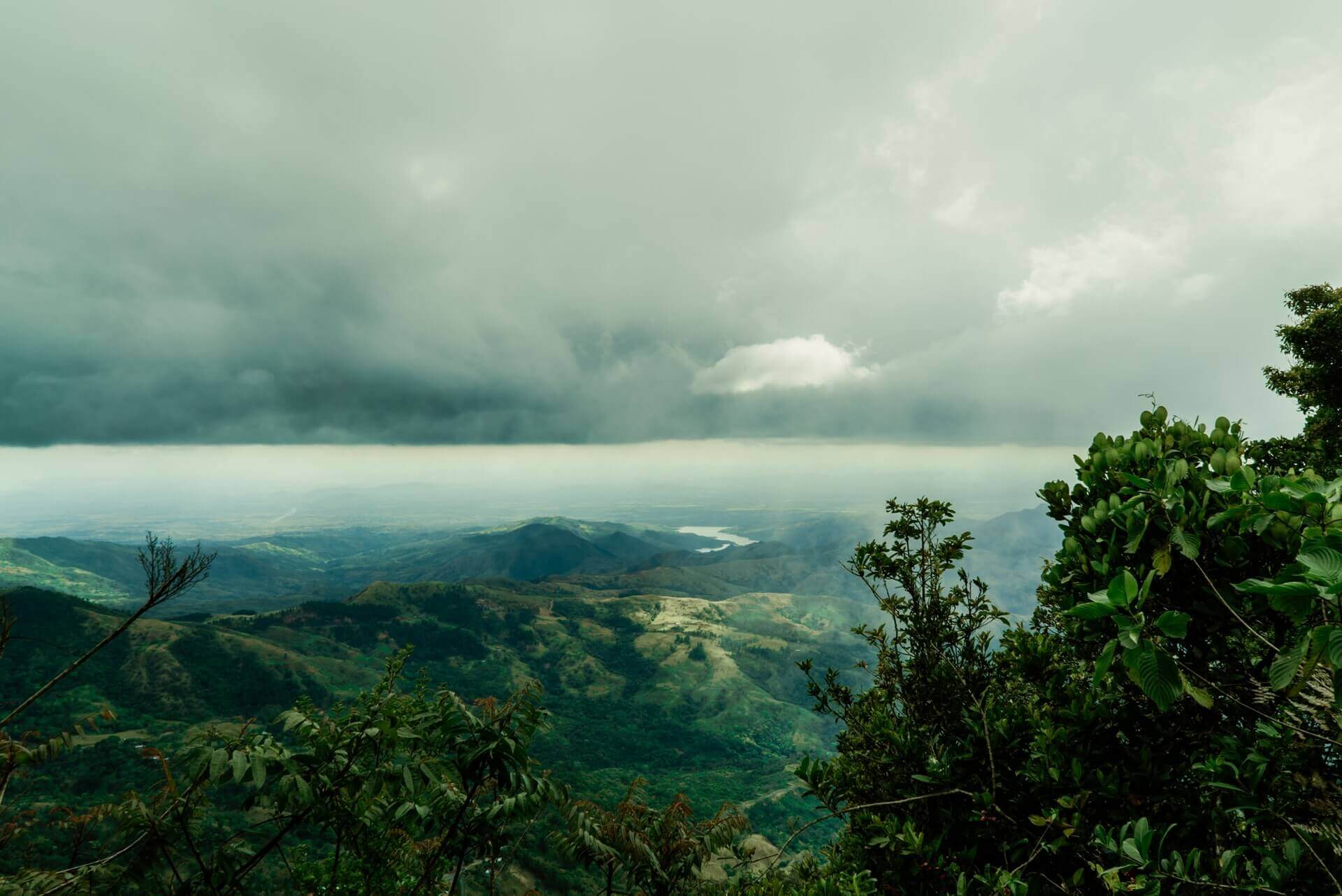 Panamanian landscape representing national natural capital